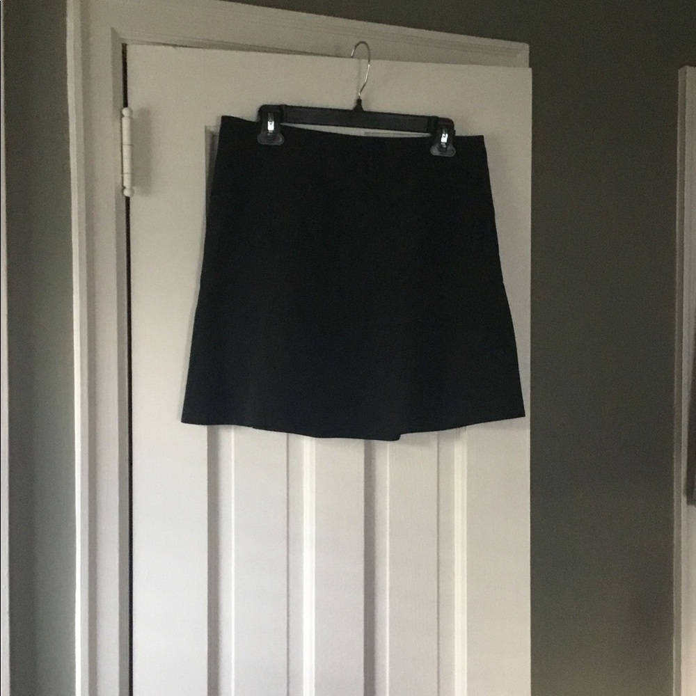 J Crew Black Mini Skirt Size 8